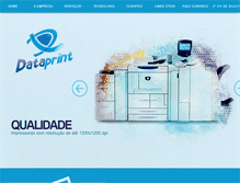 Tablet Screenshot of dprint.com.br